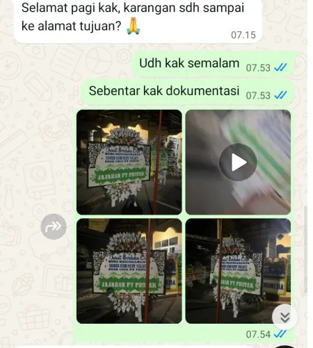 Pengiriman Papan Bunga Selamat Kedungkandang