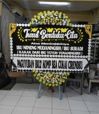 Papan Bunga di Kedungkandang